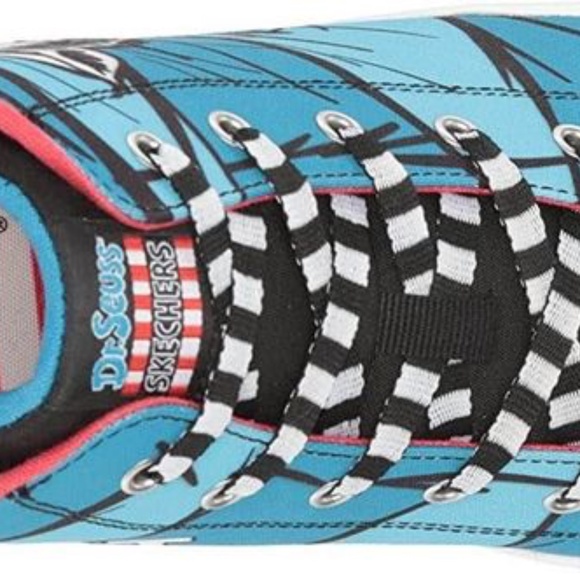 BRAND NEW youth boy girl Skechers dr Seuss world shoes size 1Y - Picture 5 of 10